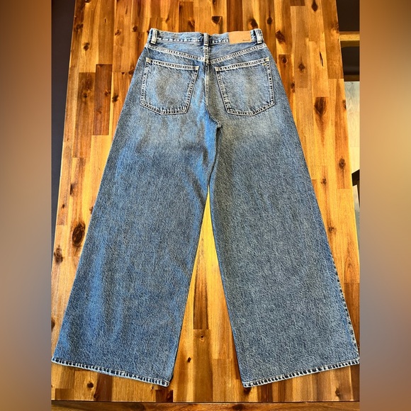 Madewell Women's Blue Flare & Wide Leg Jeans - Picture 7 of 16